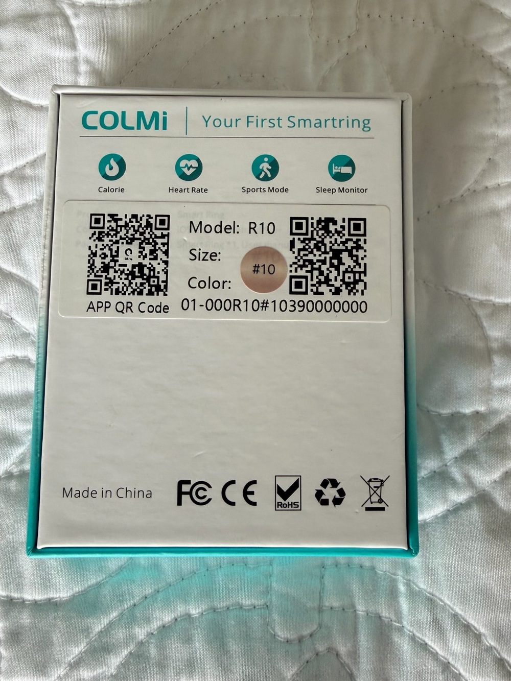 Colmi R10 Smart Ring - Gold - Picture 5 of 6